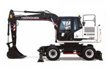 Excavatrice sur pneus Hidromek HMK 140 W