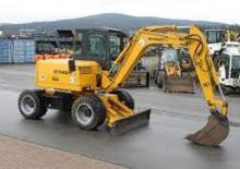 Excavatrice sur pneus Terex-Schaeff HML 22