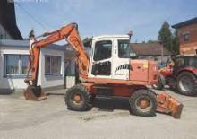 Excavatrice sur pneus Terex-Schaeff HML 41