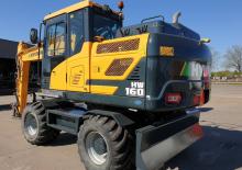 Excavatrice sur pneus Hyundai HW160