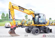 Excavatrice sur pneus JCB JS145W TAB