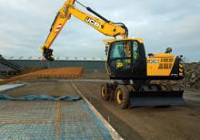 Excavatrice sur chenilles JCB JS160W