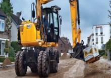 Excavatrice sur pneus JCB JS160W TAB