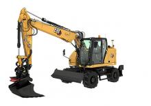 Excavatrice sur pneus Caterpillar M315