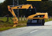 Excavatrice sur pneus Caterpillar M315D