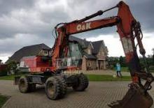 Excavatrice sur pneus O&K MH 4 CS