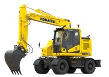 Excavatrice sur pneus Komatsu PW198-11E1