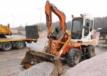 Excavatrice sur pneus Terex-Schaeff SMB 2041