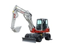 Excavatrice sur pneus Takeuchi TB 395W