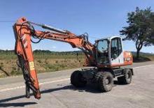 Excavatrice sur pneus Atlas TW 160
