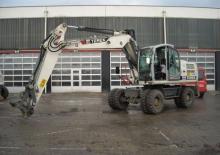 Excavatrice sur pneus Terex TW 190