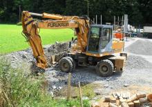 Excavatrice sur pneus Furukawa W 635 E-H