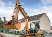 Excavatrice sur pneus Case WX125 S-2