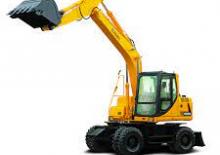 Excavatrice sur pneus XGMA XG815W