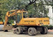 Excavatrice sur pneus Zeppelin ZM 19