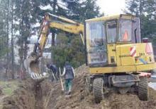 Excavatrice sur pneus Zeppelin ZM 4