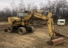 Excavatrice sur pneus Zeppelin ZM 9