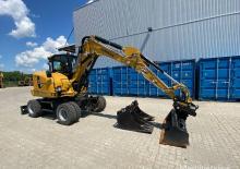 Excavatrice sur pneus Zeppelin ZM70