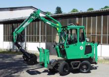 Excavatrices pour cimetières Schmelzer Hytrac 400 S 