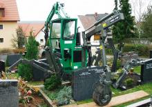 Excavatrices pour cimetières Schmelzer ROBO 2WP 