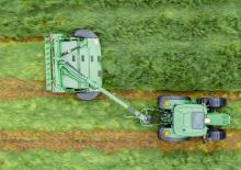 Faucheuse à disque traîné avec conditionneur John Deere C350R