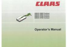 Faucheuses  frontales, disques avec conditionneurs Claas Disco 3100 FC Profil