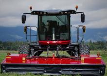 Faucheuses  frontales, disques avec conditionneurs Massey Ferguson WR9960	