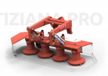 Faucheuses  frontales, tambour avec conditionneur Maschio Tiziana Pro F