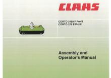 Faucheuses  frontales, tambour sans conditionneur Claas Corto 275 F Profil