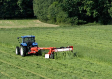 Faucheuse à disque traîné avec conditionneur Kuhn FC 3560 TCR