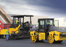 Finisseurs de chaussée sur chenilles Volvo ABG8820