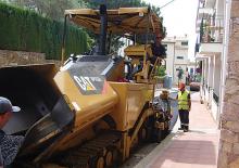 Finisseurs de chaussée sur chenilles Caterpillar AP655D