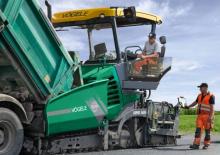 Finisseurs de chaussée sur chenilles Vögele Super 1600-3