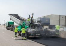 Finisseurs de chaussée sur chenilles Vögele Super 1800-3i SprayJet