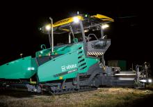 Finisseurs de chaussée sur chenilles Vögele Super 2100-5i