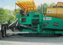 Finisseurs de chaussée sur chenilles Vögele Super 2500