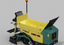 Finisseur d'asphalte sur roues Ammann AFW 150