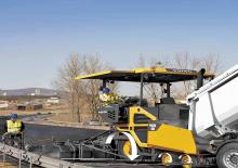 Finisseur d'asphalte sur roues Volvo P 6870 C ABG
