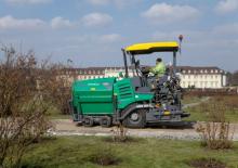 Finisseur d'asphalte sur roues Vögele Super 1103-3
