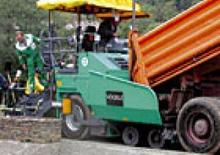 Finisseur d'asphalte sur roues Vögele Super 1203