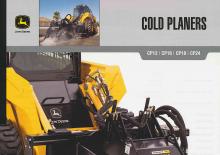 Découpeuse de chaussée John Deere Construction CP24