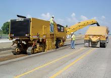Découpeuse de chaussée Caterpillar PM201