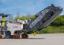 Découpeuse de chaussée Wirtgen W 100 CF