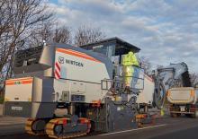 Découpeuse de chaussée Wirtgen W 210 Fi