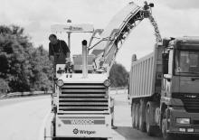 Découpeuse de chaussée Wirtgen W 600 DC
