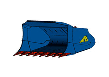 Godet pour chargeuses sur pneus Arden L41RC