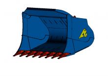 Godet pour chargeuses sur pneus Arden L61RC