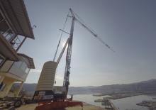 Grues à tour - tourneur inférieur TEREX CRANES CBR 40H