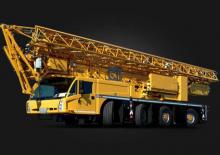 Grue à tour - tourneur inférieur - sur véhicule Spierings SK597-AT4