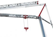 Grues à tour - tourneur inférieur Terex Comedil (Zeppelin) CBR 24 Plus